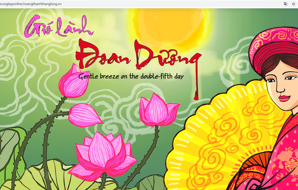 Kinh nghiệm phòng dịch ngày xưa qua trưng bày về Tết Đoan Ngọ