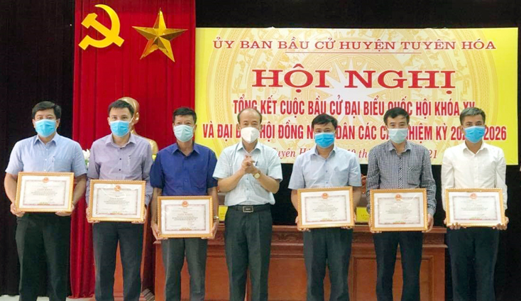 Tuyên Hóa: Tổng kết công tác bầu cử