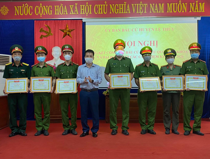Lệ Thủy: Tổng kết công tác bầu cử đại biểu Quốc hội khóa XV và đại biểu HĐND các cấp