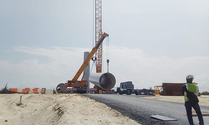 Dự án Cụm trang trại điện gió B&amp;T dự kiến đưa vào vận hành trong quý III-2021