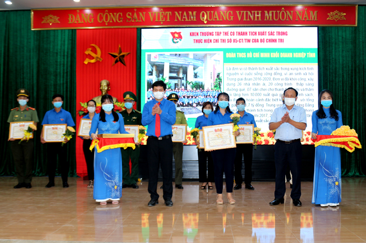 Sơ kết 5 năm thực hiện Chỉ thị số 05 của Bộ Chính trị và tuyên dương thanh niên tiên tiến làm theo lời Bác