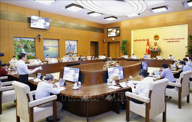 Phiên họp thứ 57 của Ủy ban Thường vụ Quốc hội khóa XIV dự kiến khai mạc ngày 14-6