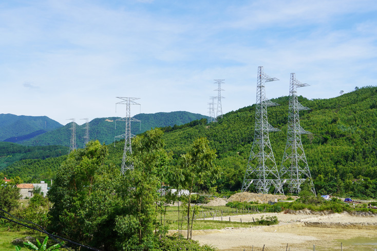 Công trình đường dây 500kv mạch 3 ở Quảng Trạch: Nhiều vướng mắc trong giải phóng mặt bằng