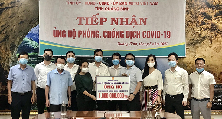 Ủy ban MTTQVN tỉnh: Tiếp nhận ủng hộ Quỹ Phòng, chống dịch Covid-19 tỉnh trên 25,5 tỷ đồng