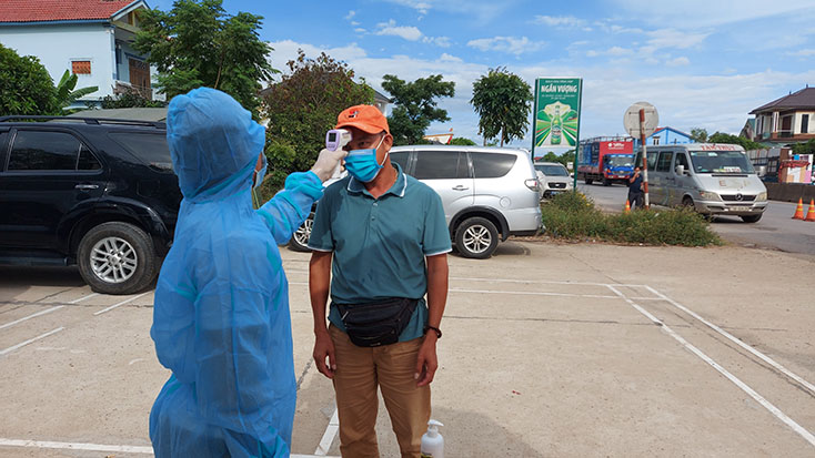 Thành lập chốt kiểm soát phòng, chống dịch bệnh Covid-19 trên tuyến đường Hồ Chí Minh