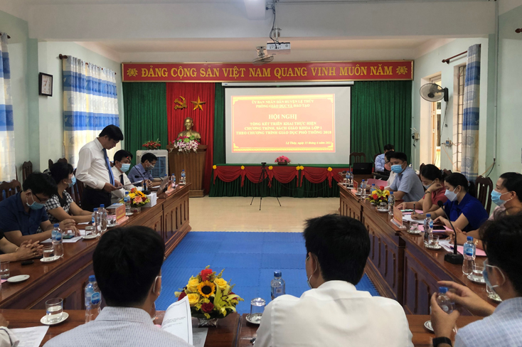 Tổng kết triển khai thực hiện chương trình sách giáo khoa lớp 1
