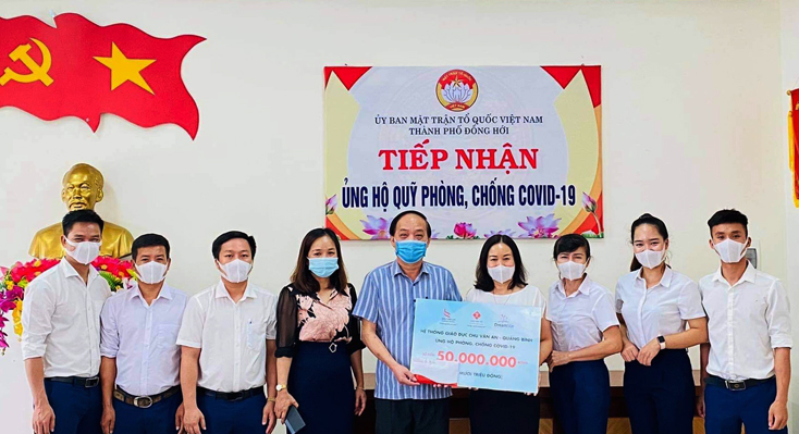 Tích cực hưởng ứng thư kêu gọi toàn dân đoàn kết, ủng hộ phòng, chống dịch Covid-19