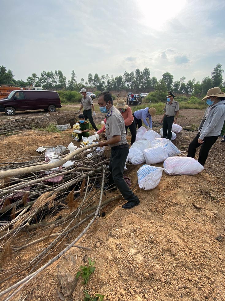 Tiêu hủy trên 330 kg ma túy tổng hợp
