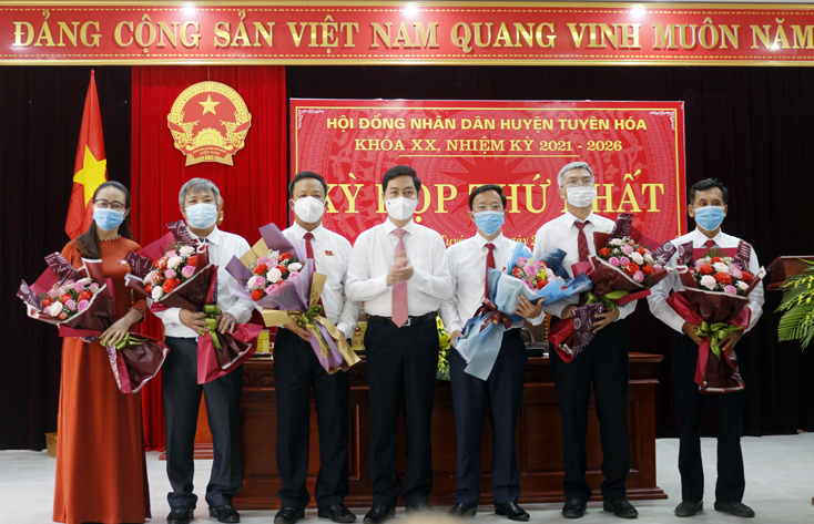 HĐND huyện Tuyên Hóa (khóa XX): Bầu các chức danh chủ chốt