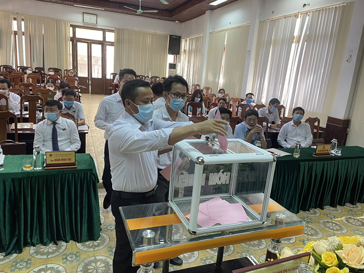 HĐND TX. Ba Đồn:  Tổ chức kỳ họp thứ nhất, nhiệm kỳ 2021-2026