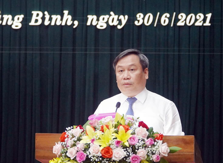 Phát biểu chỉ đạo của đồng chí Vũ Đại Thắng, Ủy viên Trung ương Đảng, Bí thư Tỉnh ủy tại kỳ họp thứ nhất, HĐND khóa XVIII