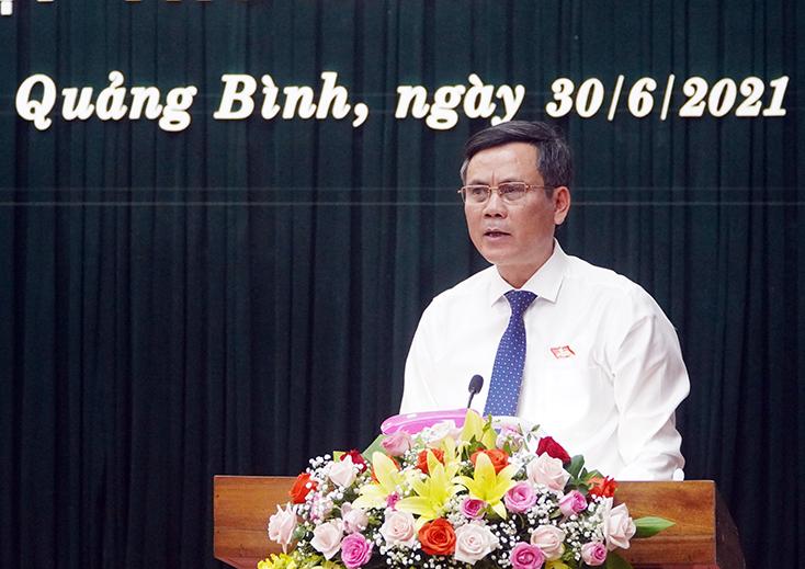 Phát biểu nhận nhiệm vụ của đồng chí Chủ tịch UBND tỉnh Trần Thắng tại kỳ họp thứ nhất, HĐND tỉnh khóa XVIII, nhiệm kỳ 2021-2026