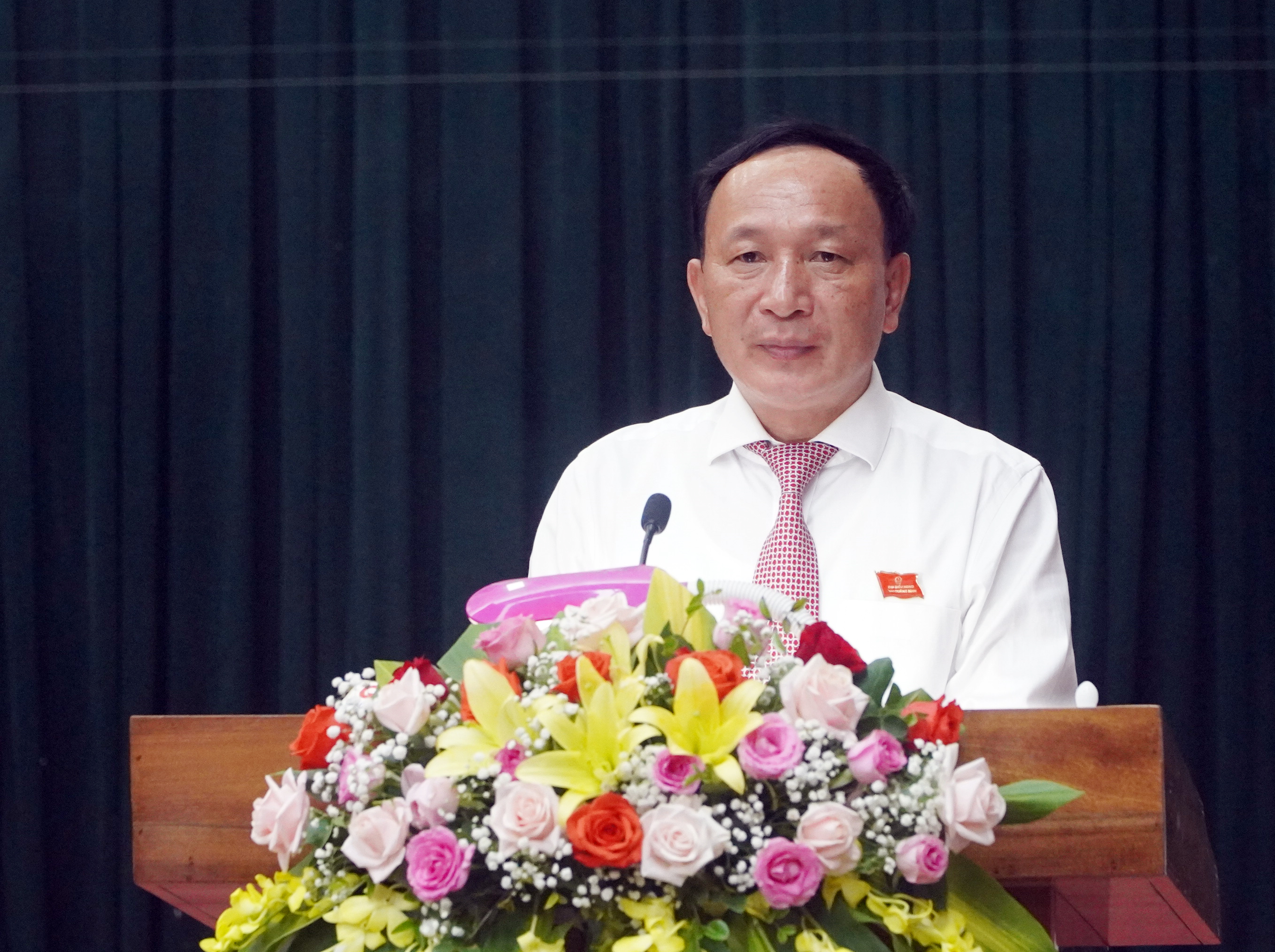 Phát biểu nhận nhiệm vụ của đồng chí Chủ tịch HĐND tỉnh khóa XVIII, nhiệm kỳ 2021-2026