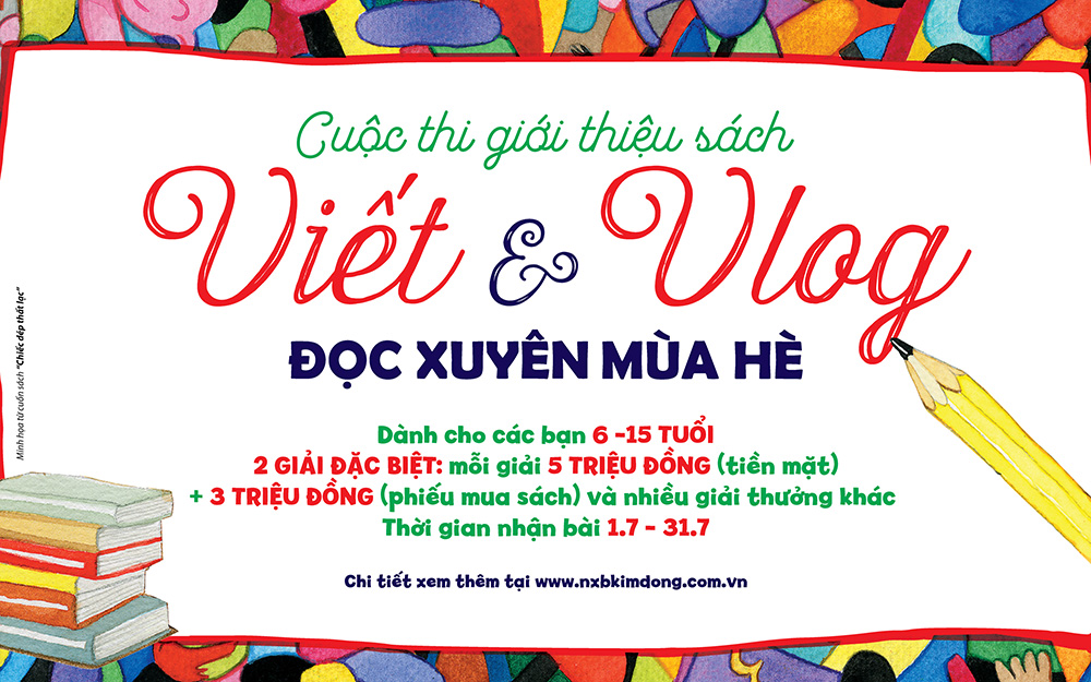 Thi viết và Vlog "Đọc xuyên mùa hè"