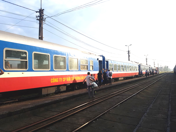 Nếu đang bị cách ly, hành khách có thể trả lại vé tàu đã mua qua tin nhắn