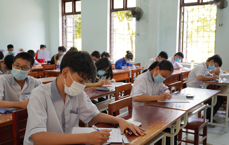 Công tác thi, tuyển sinh vào lớp 10 THPT năm học 2021-2022 đã được thực hiện theo đúng quy định