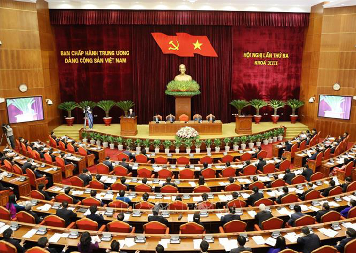 Khai mạc trọng thể hội nghị lần thứ 3 Ban Chấp hành Trung ương Đảng khóa XIII
