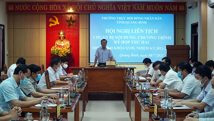 Thường trực HĐND tỉnh: Thống nhất nội dung, chương trình kỳ họp thứ hai, HĐND tỉnh khóa XVIII
