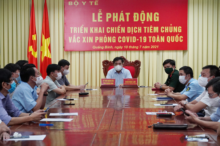 Phát động Chiến dịch tiêm chủng vắc-xin phòng Covid-19 toàn quốc