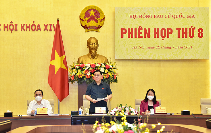 Thông qua Nghị quyết xác nhận tư cách đại biểu Quốc hội Khóa XV với 499 người trúng cử