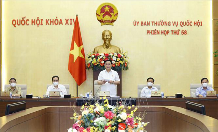 Bế mạc Phiên họp thứ 58 của Ủy ban Thường vụ Quốc hội: Hoàn tất các nội dung cho kỳ họp thứ nhất, Quốc hội khóa XV