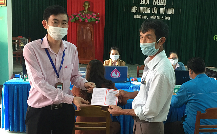 Quảng Trạch: Lợi ích kép từ việc huy động tiền gửi tiết kiệm