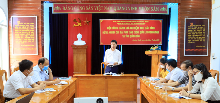 Để tăng cường quản lý nợ đọng thuế