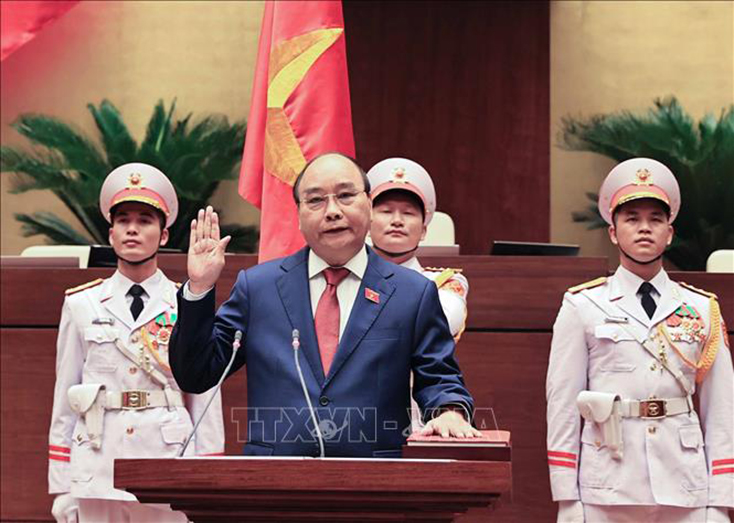 Đồng chí Nguyễn Xuân Phúc được bầu giữ chức Chủ tịch nước nhiệm kỳ 2021 - 2026