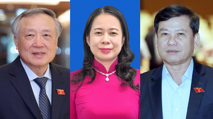 Quốc hội bầu Phó Chủ tịch nước, Chánh án TAND Tối cao, Viện trưởng Viện KSND Tối cao