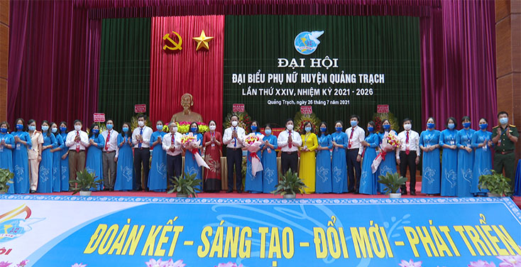 Đại hội đại biểu phụ nữ huyện Quảng Trạch lần thứ XXIV, nhiệm kỳ 2021-2026
