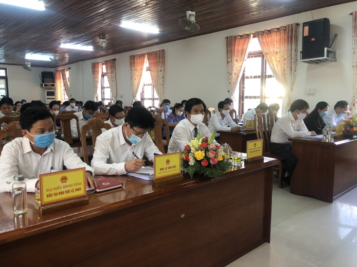 HĐND huyện Lệ Thủy tổ chức kỳ họp thứ 2