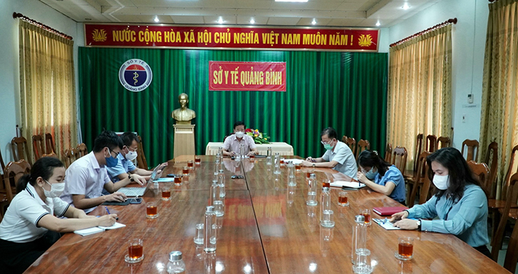 Hội nghị trực tuyến về tiến độ triển khai chiến dịch tiêm chủng vắc-xin Covid-19