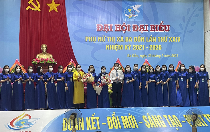 Đại hội đại biểu Phụ nữ TX. Ba Đồn lần thứ XXIV, nhiệm kỳ 2021-2026