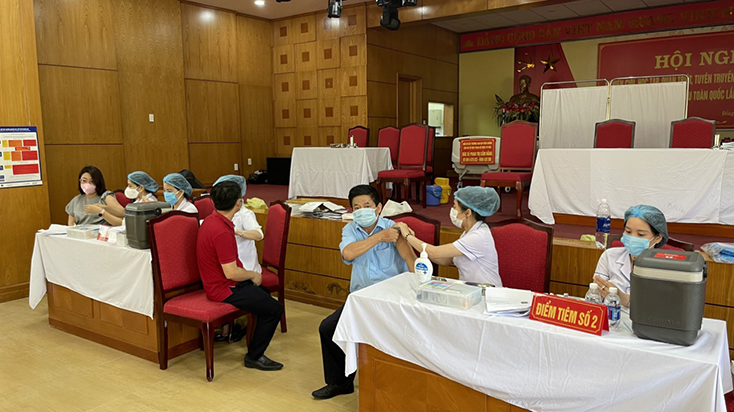 Đã có 19.661 người được tiêm vắc-xin phòng Covid-19 trong đợt 3