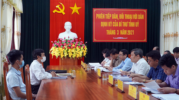 Hoãn phiên tiếp dân định kỳ tháng 8-2021