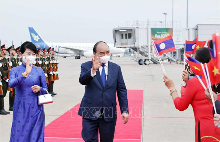 Chuyến thăm hữu nghị Lào của Chủ tịch nước Nguyễn Xuân Phúc đạt được những kết quả toàn diện, thực chất