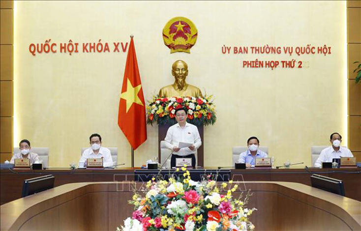 Bế mạc Phiên họp thứ hai, Ủy ban Thường vụ Quốc hội
