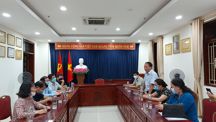 Tổng duyệt chương trình nghệ thuật đặc biệt "Vị tướng của lòng dân"