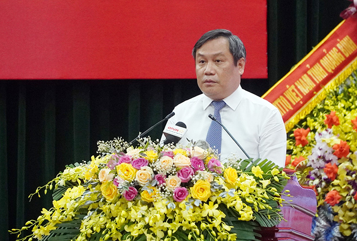 Phát biểu của đồng chí Bí thư Tỉnh ủy Vũ Đại Thắng tại Hội thảo khoa học trực tuyến cấp quốc gia kỷ niệm 110 năm Ngày sinh Đại tướng Võ Nguyên Giáp
