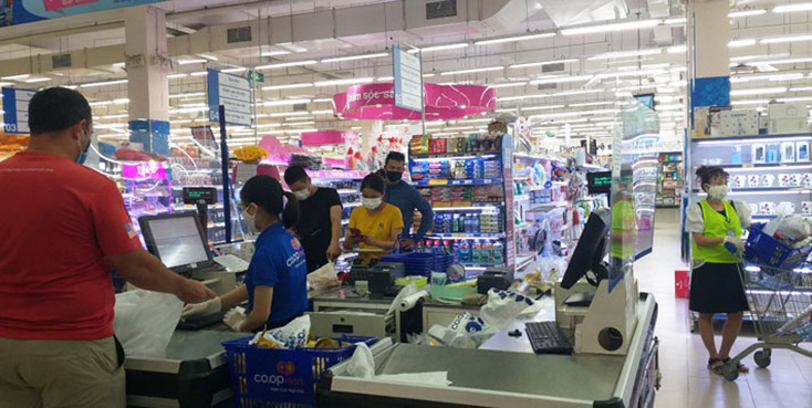 Bảo đảm hoạt động cung ứng hàng hóa phục vụ phòng, chống dịch