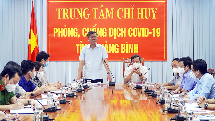 Phân công nhiệm vụ các thành viên Trung tâm Chỉ huy phòng, chống dịch Covid-19 tỉnh
