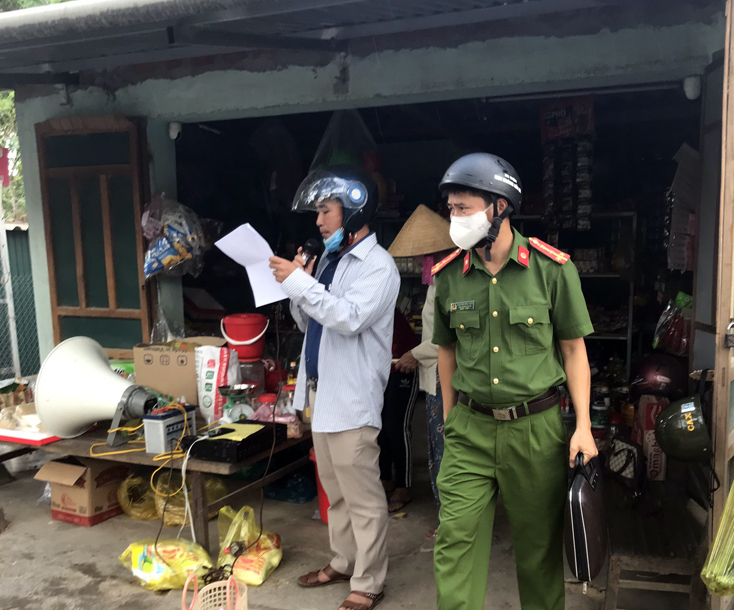 Xử lý vi phạm trong phòng, chống dịch bệnh Covid-19 ở vùng giáp ranh