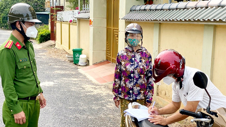 Xử phạt nhiều trường hợp vi phạm quy định phòng, chống dịch Covid-19