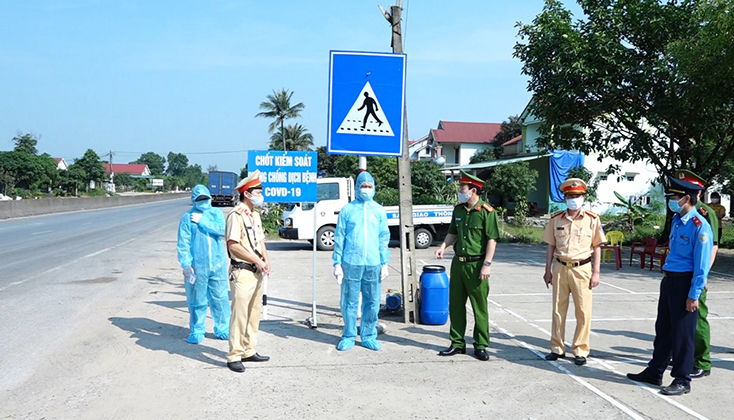 Tạm dừng hoạt động Chốt Kiểm soát phòng, chống dịch bệnh Covid-19 số 2 tại xã Sen Thủy