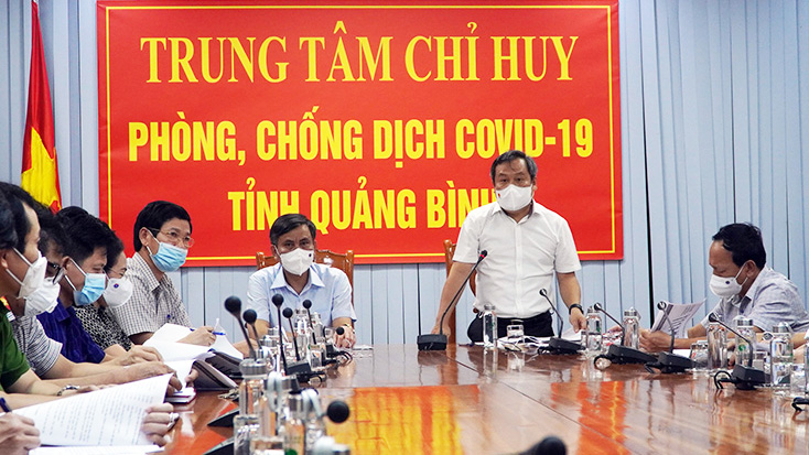 Đồng chí Bí thư Tỉnh ủy làm Trưởng Ban Chỉ đạo phòng, chống dịch Covid-19 tỉnh