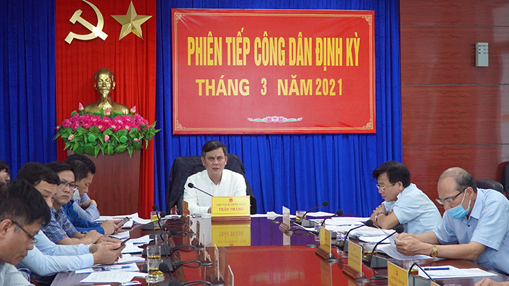 Hoãn tổ chức phiên tiếp công dân định kỳ tháng 9 của lãnh đạo tỉnh