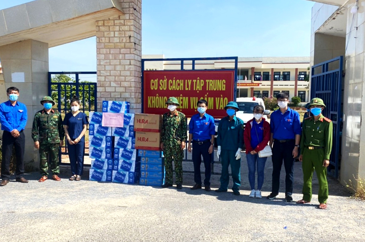 Trên 100 cán bộ, đoàn viên, công chức trẻ tình nguyện hỗ trợ phòng chống dịch Covid