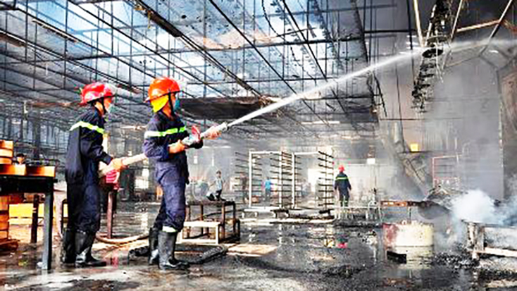 Bảo đảm an ninh trật tự, phòng, chống cháy nổ và xử lý vi phạm trong phòng, chống dịch Covid-19
