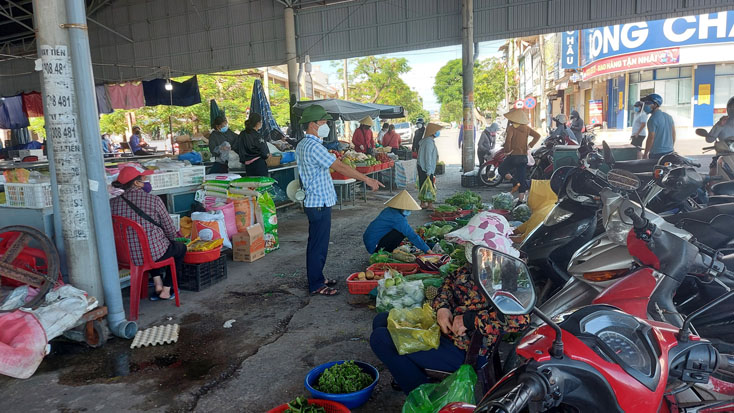 Tăng cường các biện pháp phòng, chống dịch tại các chợ truyền thống