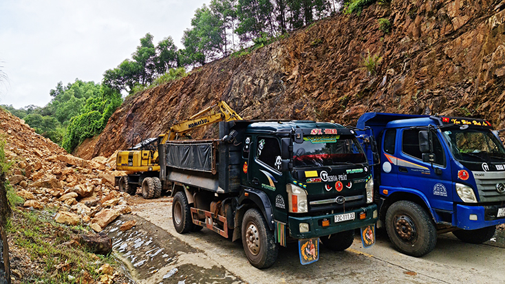 Bảo đảm giao thông trên các tuyến đường